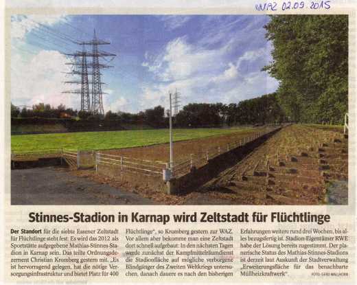 Kulturerbe Stadion Mathias Stinnes