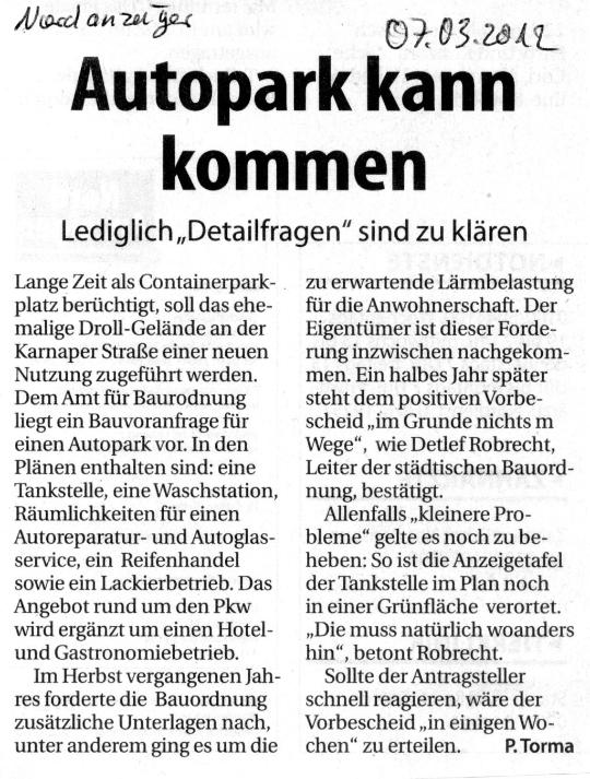 Droll-Gel&auml;ndePresse