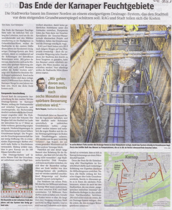 Das Ende der Karnaper Feuchtgebiete